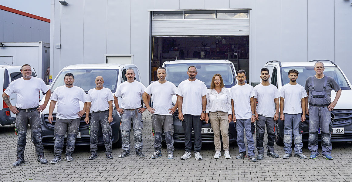 Hofeinfahrt zur SM Elektroanlagenbau GmbH in Braunschweig